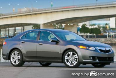 Insurance quote for Acura TSX in Lubbock