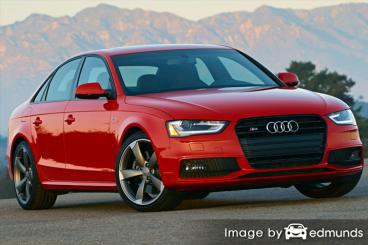 Insurance rates Audi S4 in Lubbock