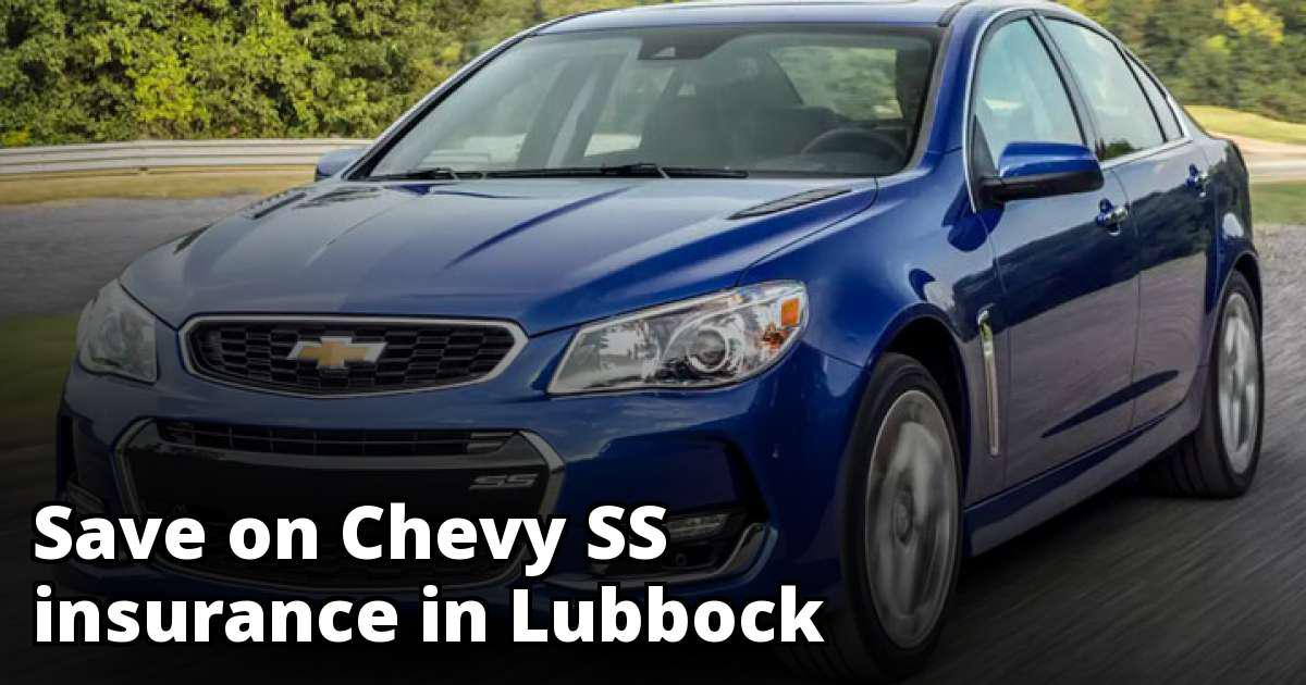 Find Affordable Chevy SS Insurance in Lubbock, TX