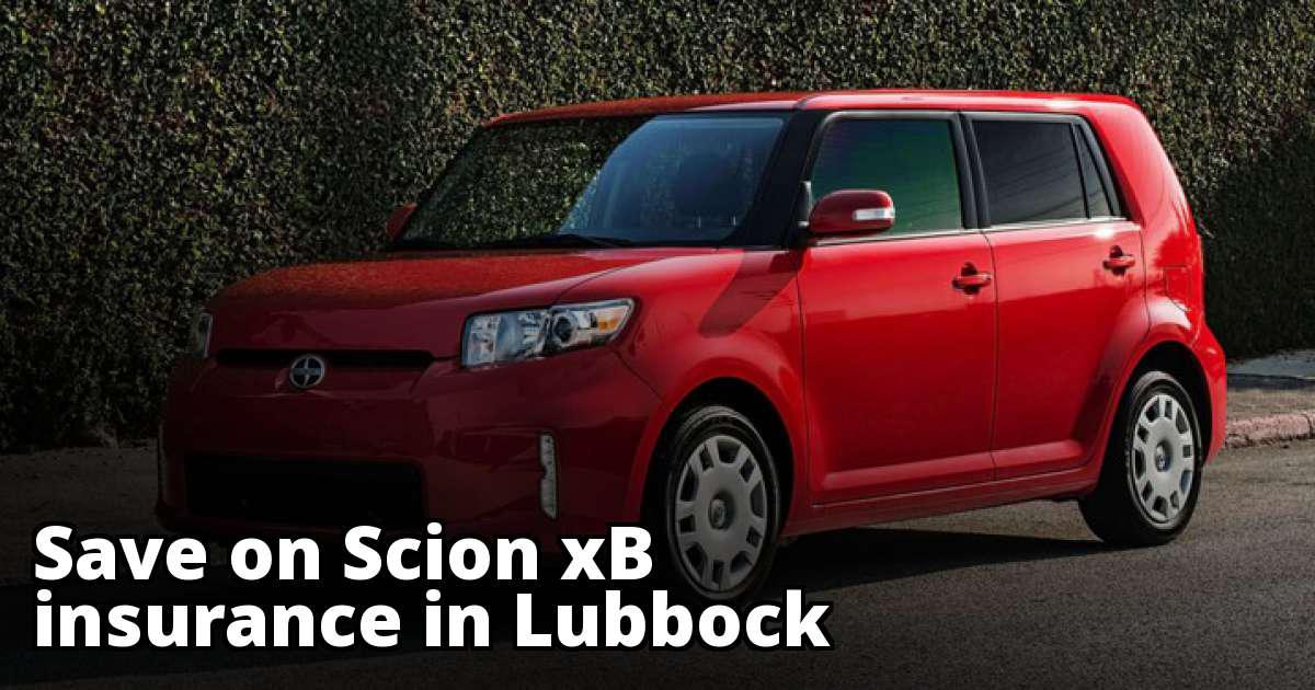 Scion xB Insurance Quotes in Lubbock, TX