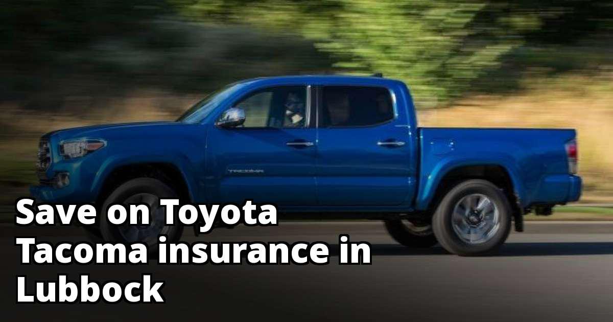 Best Insurance Rate Quotes for a Toyota in Lubbock Texas