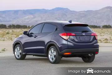 Insurance rates Honda HR-V in Lubbock