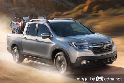 Insurance rates Honda Ridgeline in Lubbock