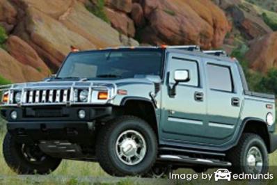 Insurance rates Hummer H2 SUT in Lubbock