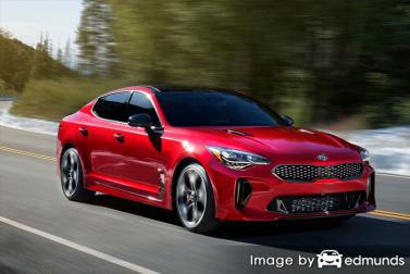 Insurance rates Kia Stinger in Lubbock