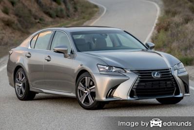 Insurance rates Lexus GS 200t in Lubbock