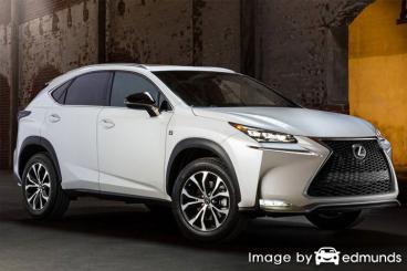 Insurance quote for Lexus NX 200t in Lubbock