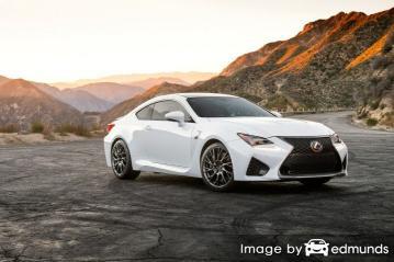 Insurance rates Lexus RC F in Lubbock