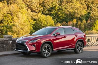 Insurance rates Lexus RX 450h in Lubbock