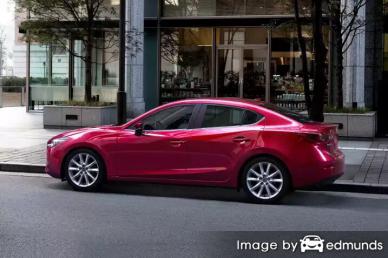 Insurance rates Mazda 3 in Lubbock
