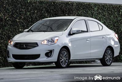 Insurance rates Mitsubishi Mirage G4 in Lubbock