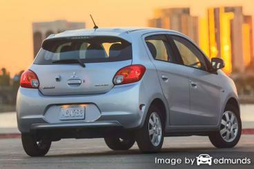 Insurance rates Mitsubishi Mirage in Lubbock