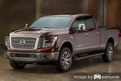 Insurance rates Nissan Titan XD in Lubbock