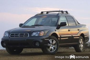 Insurance rates Subaru Baja in Lubbock