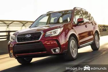 Insurance rates Subaru Forester in Lubbock