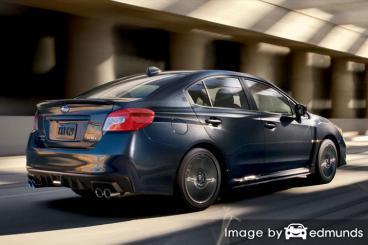 Insurance quote for Subaru WRX in Lubbock