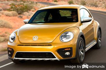 Insurance rates Volkswagen Beetle in Lubbock